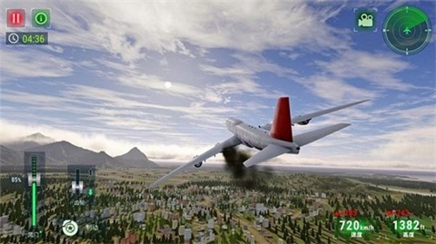 航天飞机飞行模拟游戏